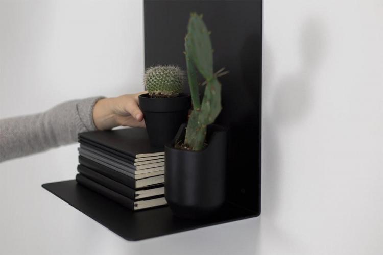 Artifox Minimal Wall Shelf - Magnetic Wall shelf lets you create your own unique arrangements