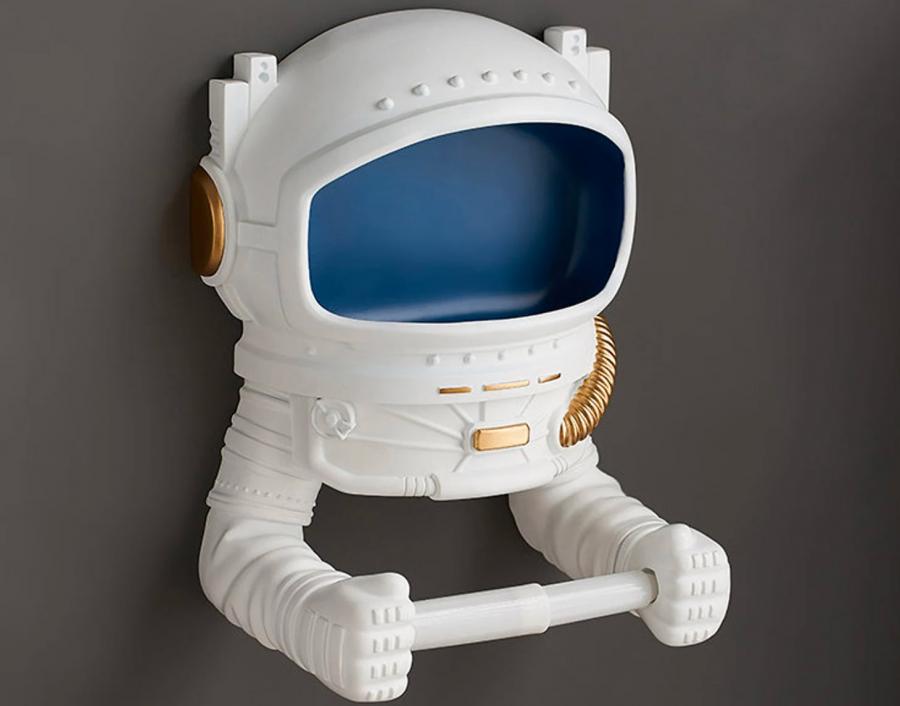 Astronaut Toilet Paper Holder