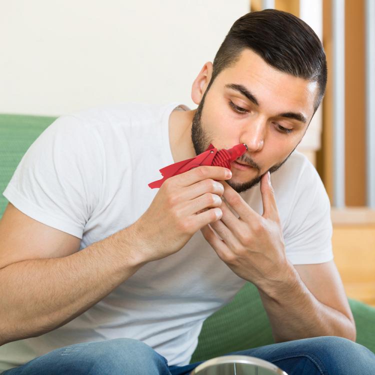 Atomic Trimmer - Futuristic Ray Gun Ear and Nose Hair Trimmer