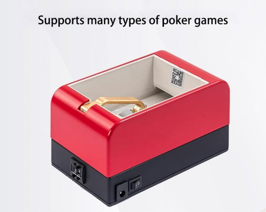 Automatic Card Dealing Robot - 360 degree rotating card dealer machine