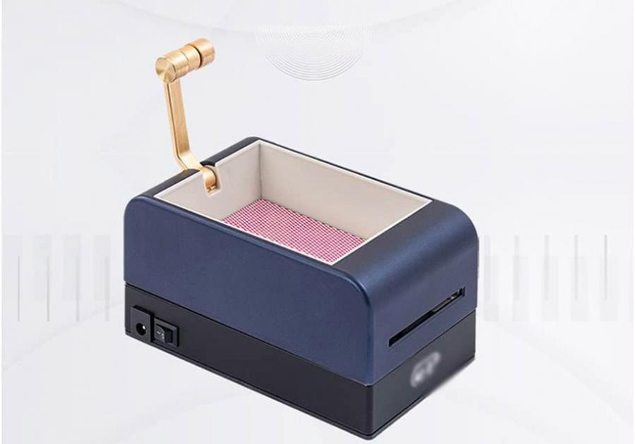 Automatic Card Dealing Robot - 360 degree rotating card dealer machine
