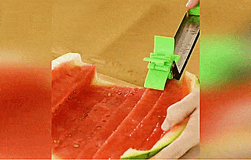Automatic Watermelon Cube Slicer With Rotating Slicer Blades - Quickest watermelon slicer