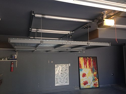 Auxx-Lift - Remote Controlled Storage Lift - Motorized Garage/Basement Storage Lift System