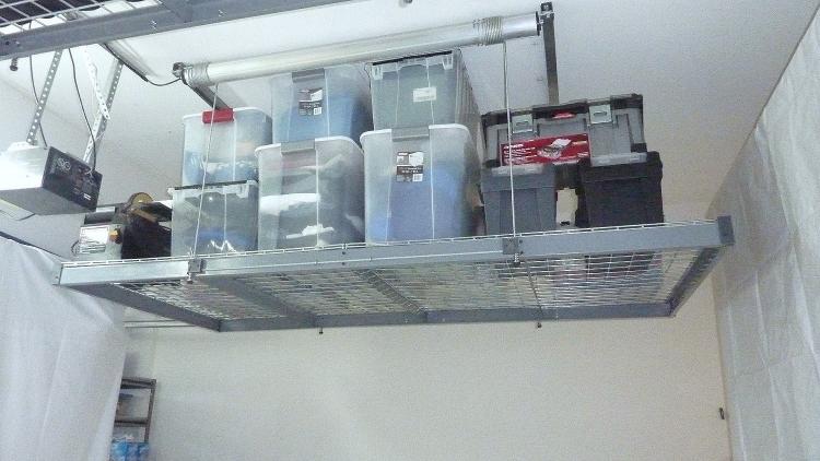 Auxx-Lift - Remote Controlled Storage Lift - Motorized Garage/Basement Storage Lift System