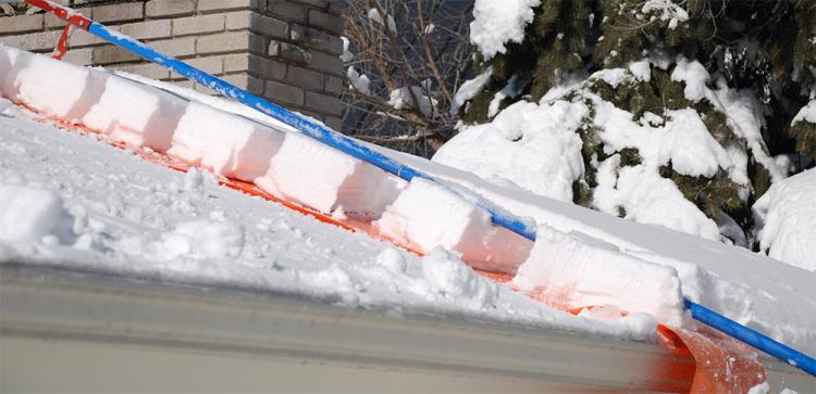 Avalanche Snow Removal Tool - Remove Snow From Roof With Sliding Roof Tool