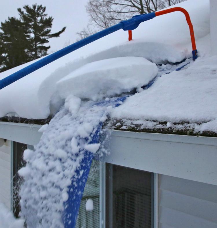 Avalanche Snow Removal Tool - Remove Snow From Roof With Sliding Roof Tool