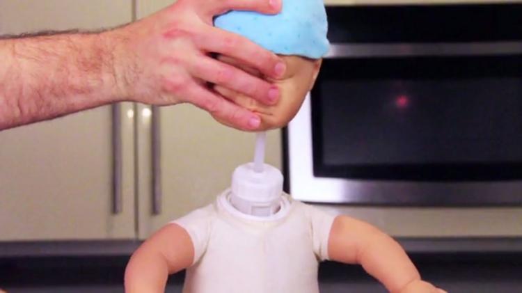 Fake Baby Flask