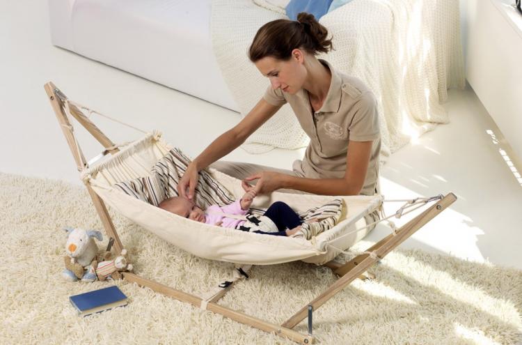 Tiny Outdoor Baby Hammock