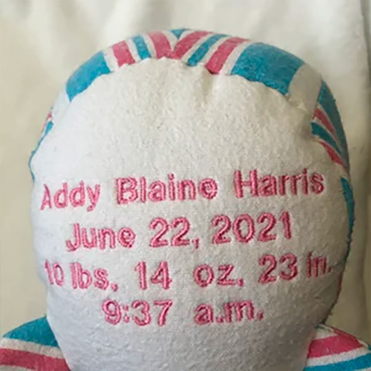 Turn Your Babys Hospital Blanket Into a Keepsake Stuffed Animal