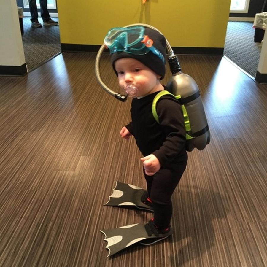 Baby Scuba Diver Costume