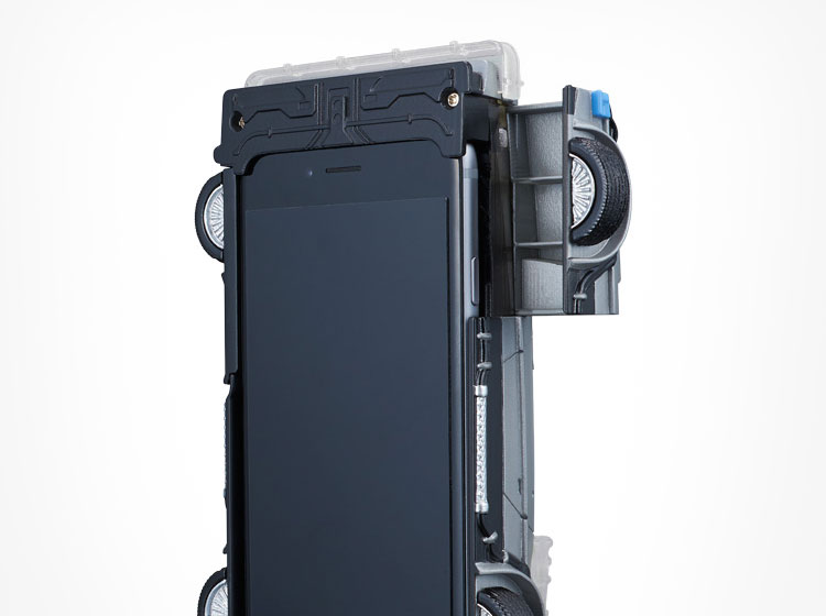 Back To The Future DeLorean Car iPhone Case