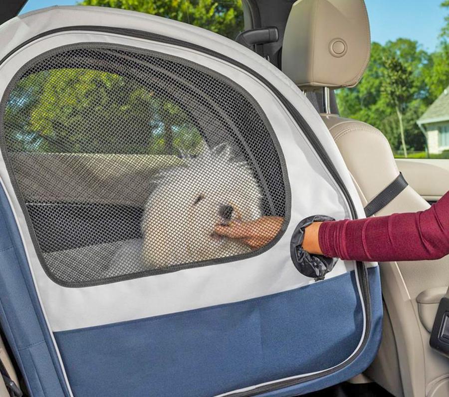 Backseat Dog Crate Specifically Designed For The Car