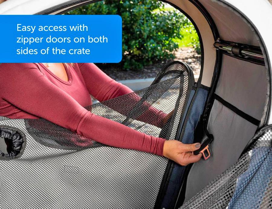 Backseat Dog Crate Specifically Designed For The Car