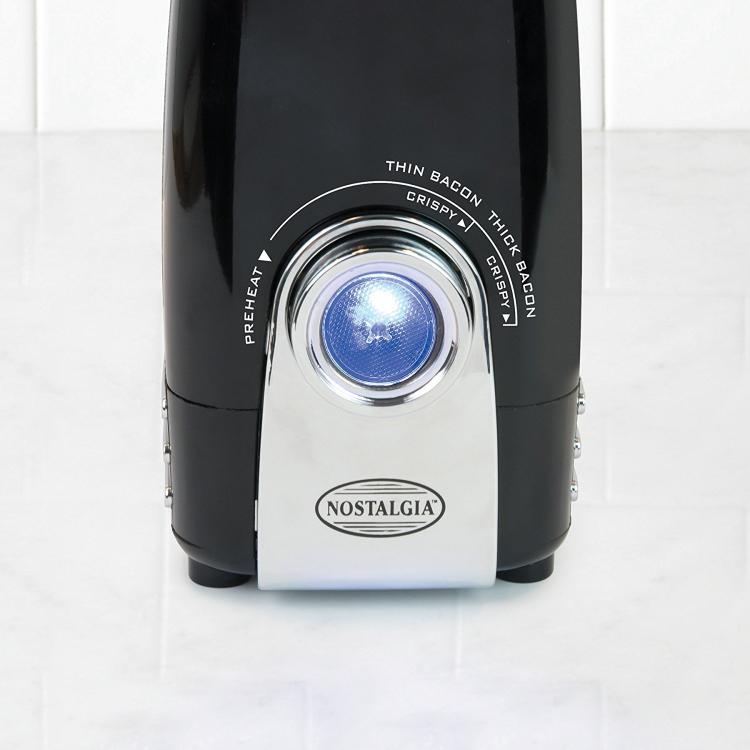 Nostalgia Bacon Express - Instant Bacon Making Grill - Quick Bacon Maker