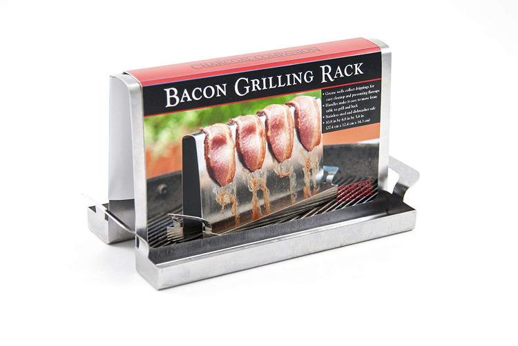 Piggyback Bacon Grill Rack - Bacon On The Grill Cooking Rack