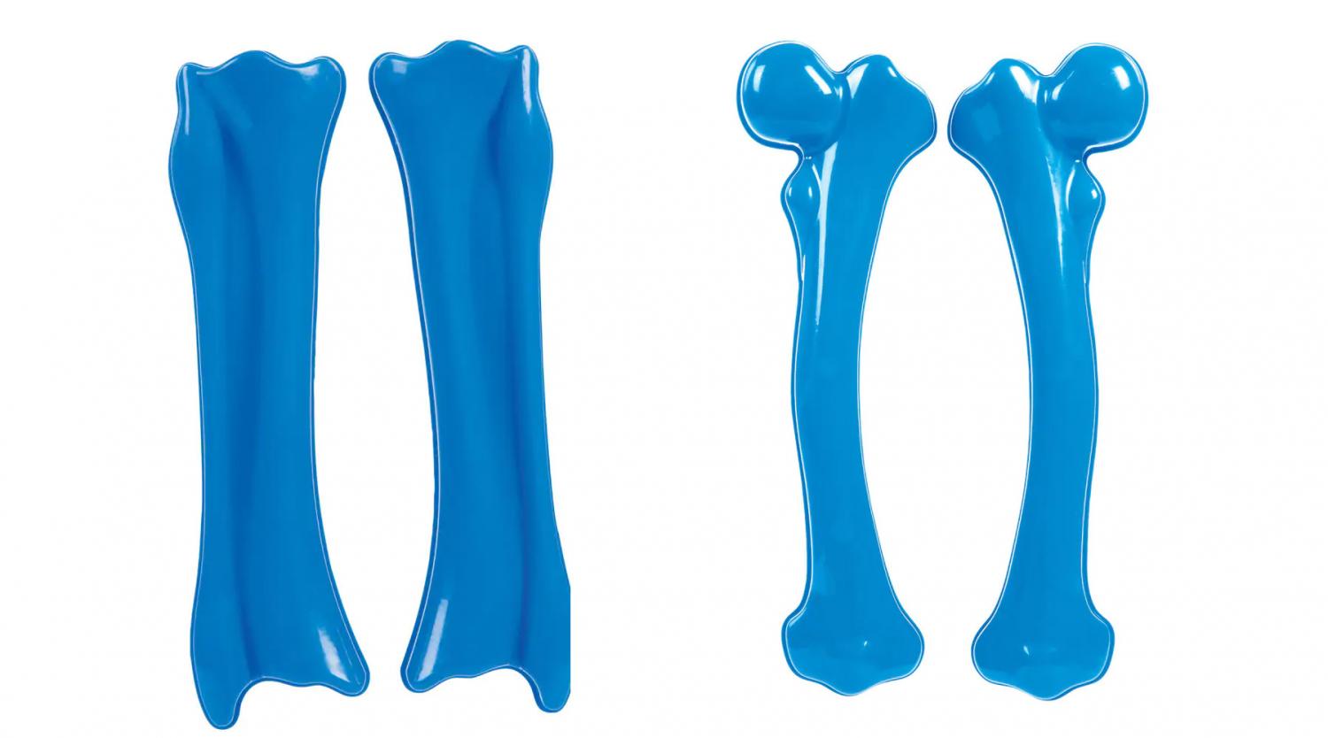 Bag O Bones Beach Skeleton - Plastic beach molds toy let you create human skeleton in sand