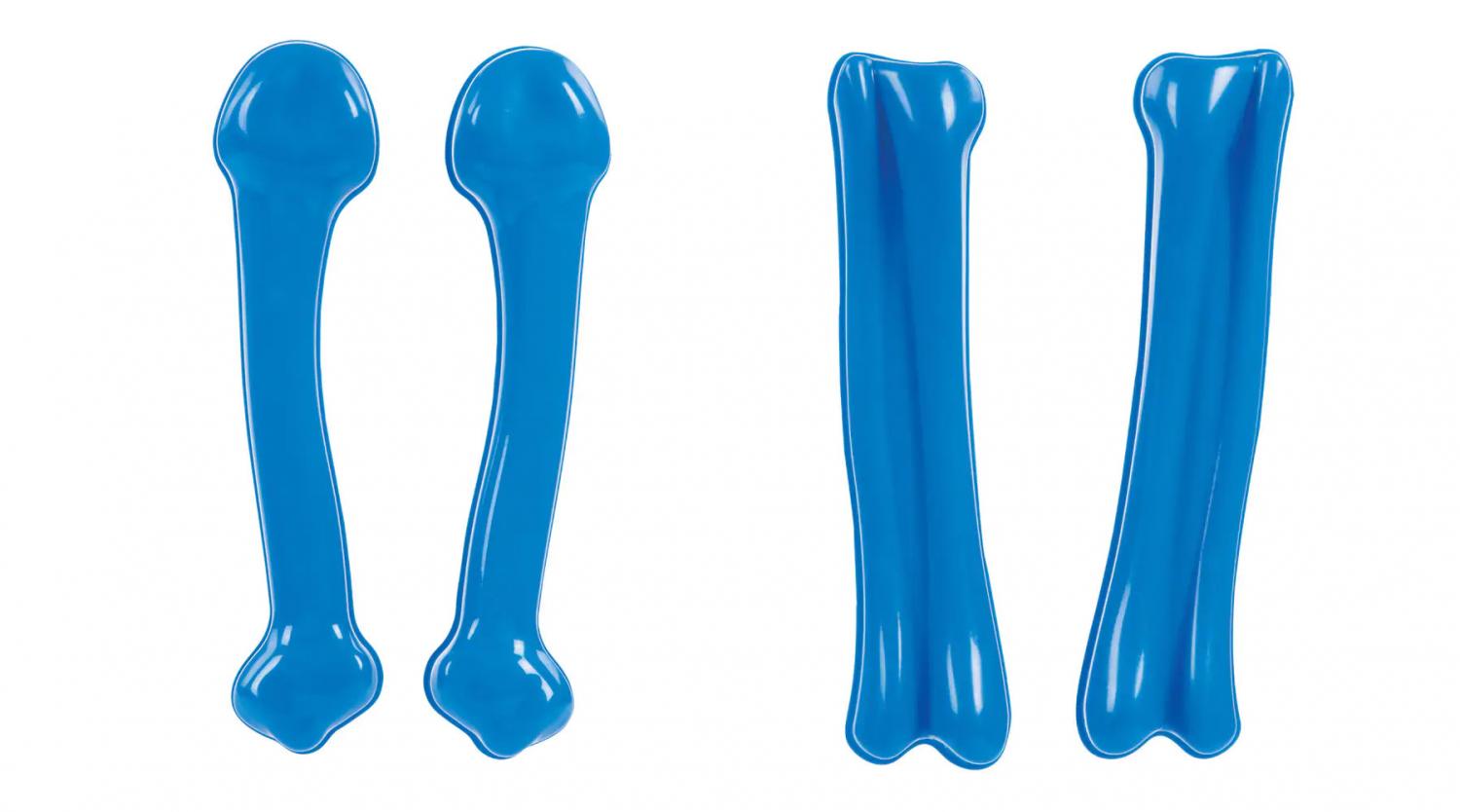 Bag O Bones Beach Skeleton - Plastic beach molds toy let you create human skeleton in sand