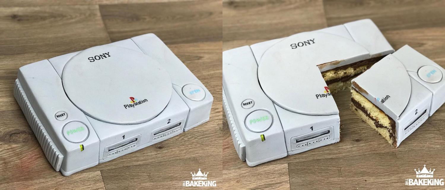 PlayStation Cake - Realistic Game Console Cake