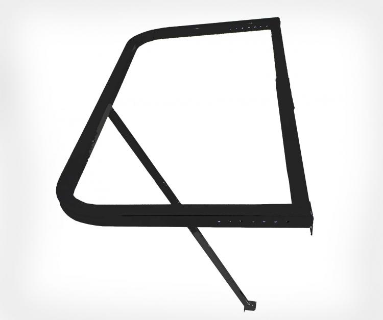 DeckMate Balcony Railing Tray Table - Black