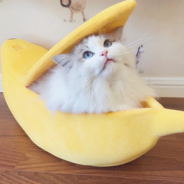 Banana Cat Bed