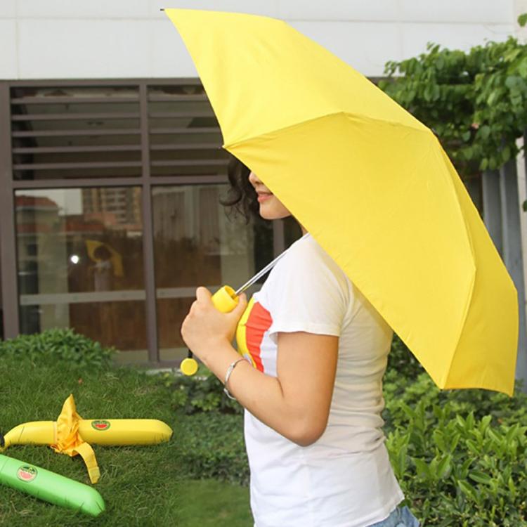 Banana Shaped Umbrella - Um-Banana Fruit Umbrella