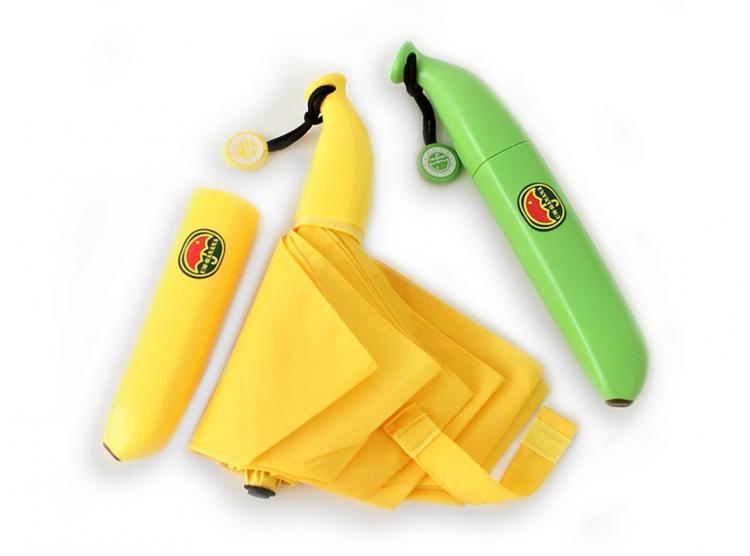 Banana Shaped Umbrella - Um-Banana Fruit Umbrella