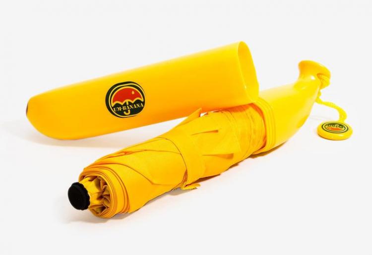 Banana Shaped Umbrella - Um-Banana Fruit Umbrella