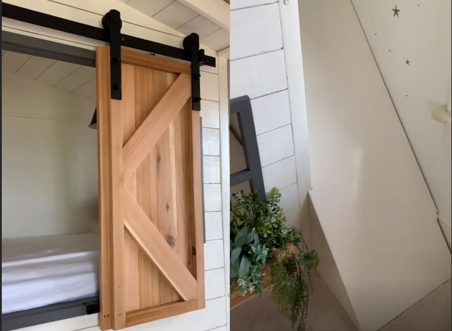 DIY Farmhouse Bunk Bed - Creative Barn Bunk Bed By Aenny Chung
