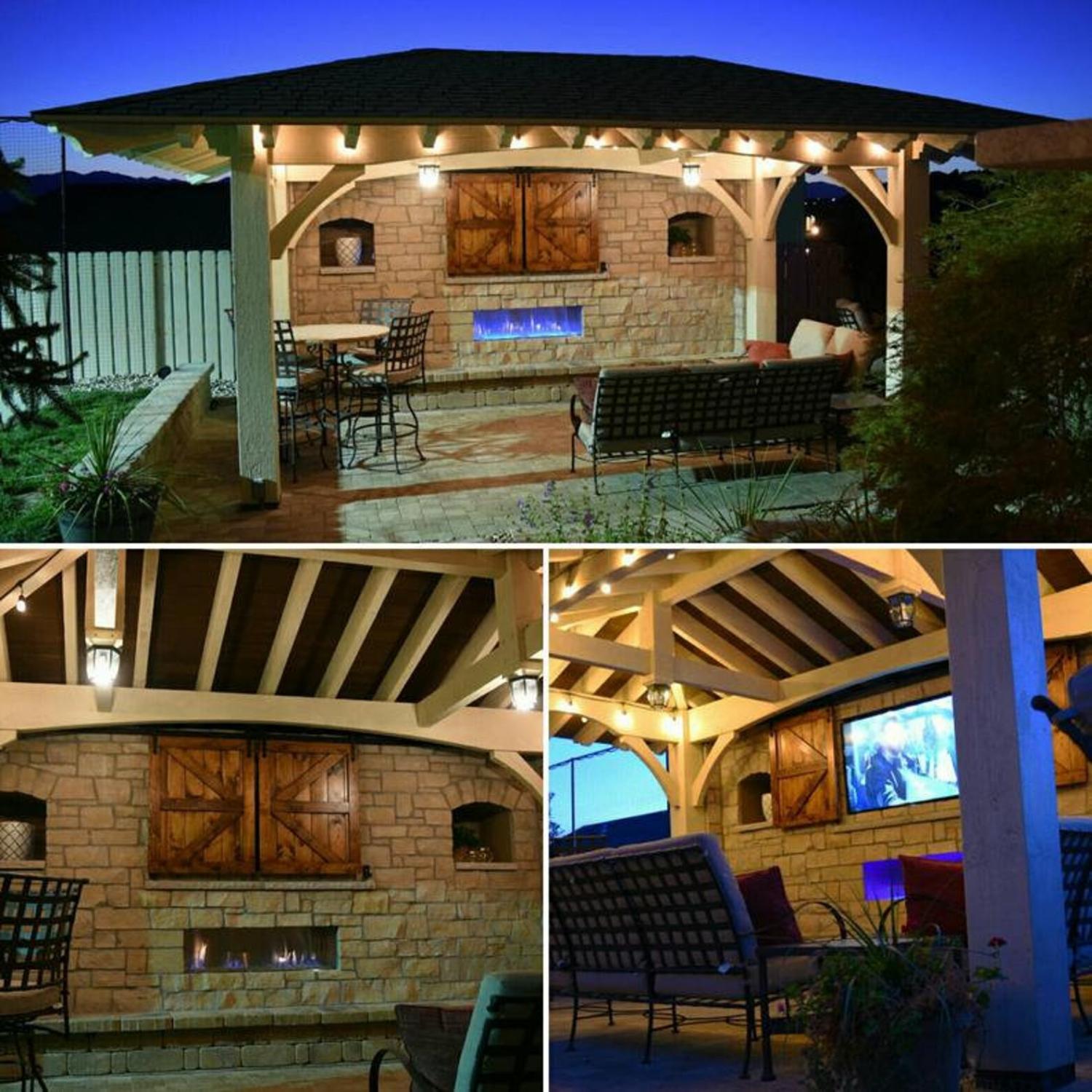 Barn Door Entertainment Center - Barn Door tv cover hider rustic farmhouse barn door design