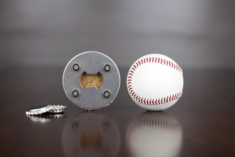 Baseball Bottle Opener