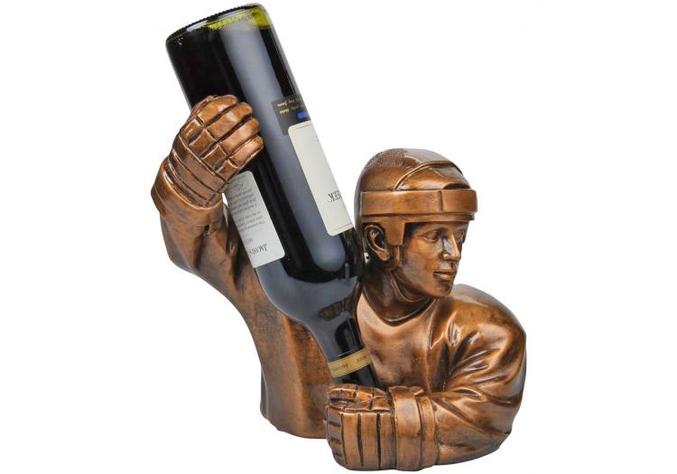 Hockey Player Wine Holder - Wine Winger