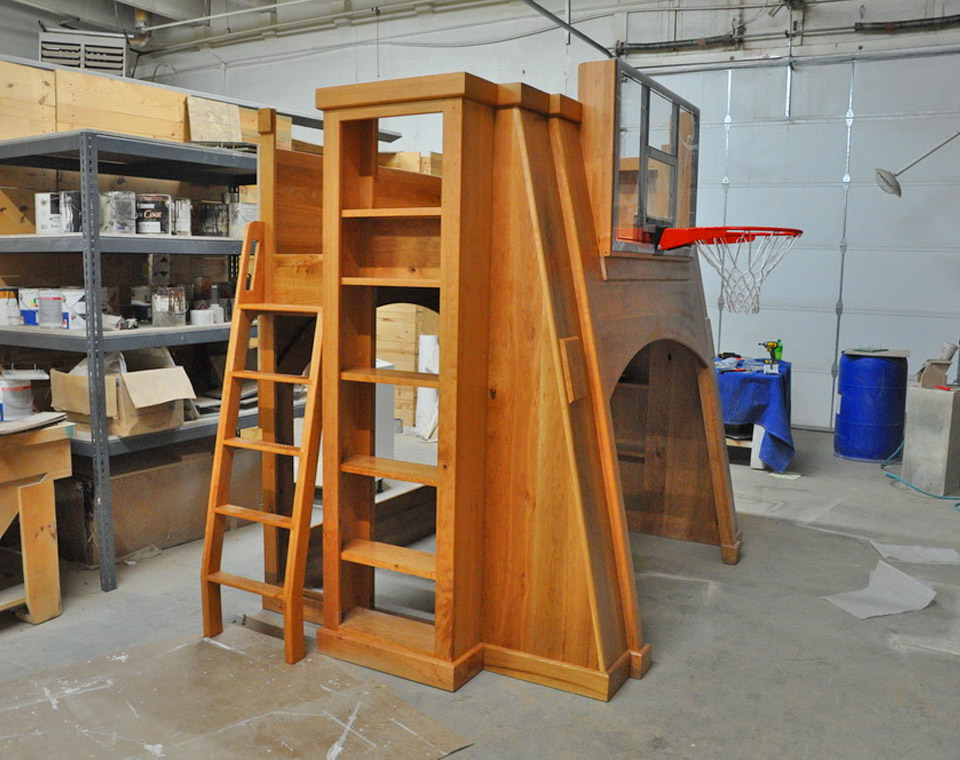 Basketball Hoop Bunk Bed