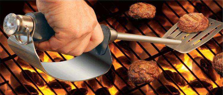 Grill Daddy Hand Heat Shield Tongs