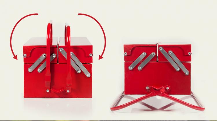 BBQ Toolbox - Mobile Travel Grill Looks Like a Toolbox