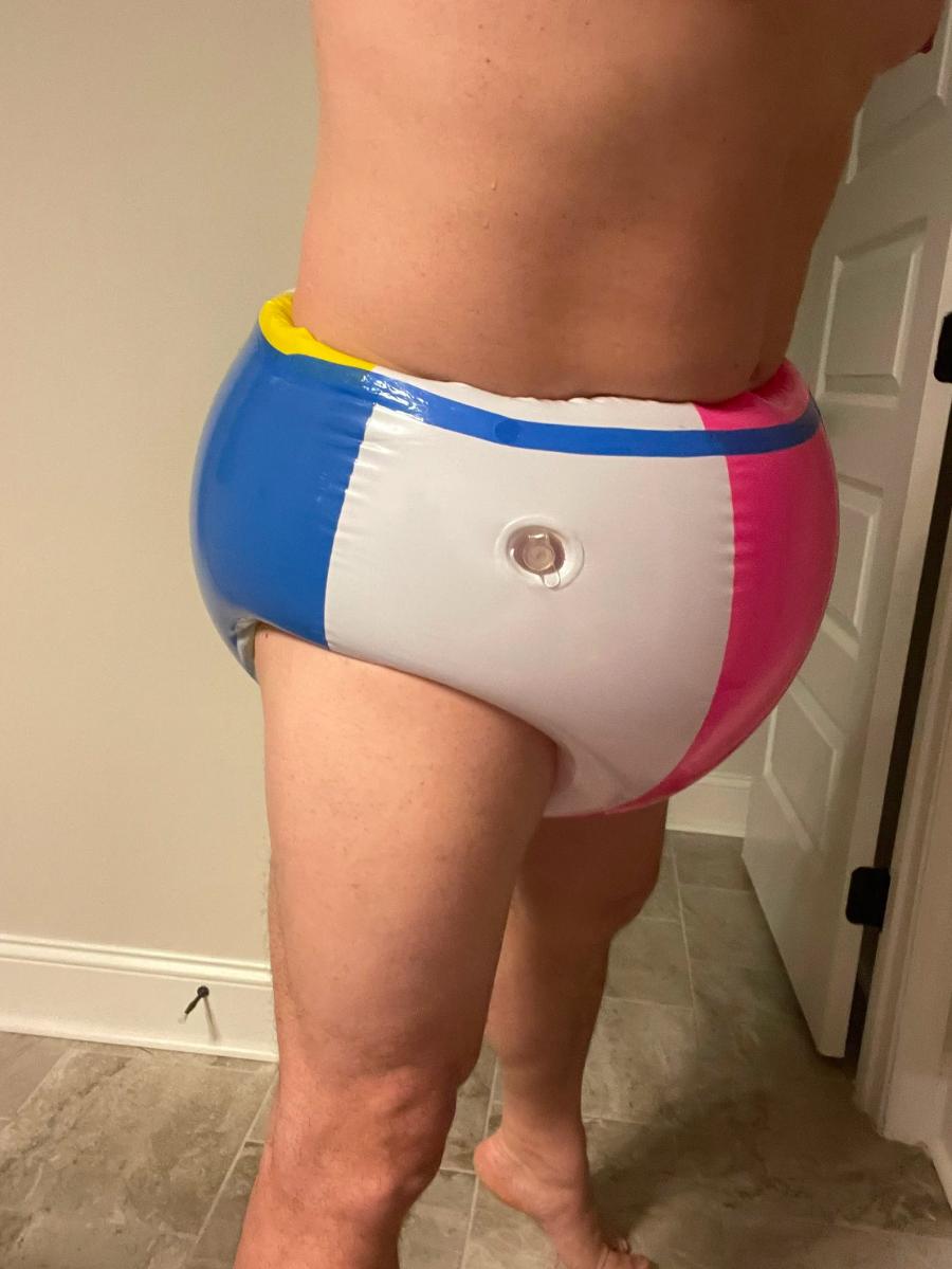 Inflatable Beach Ball Swimsuit