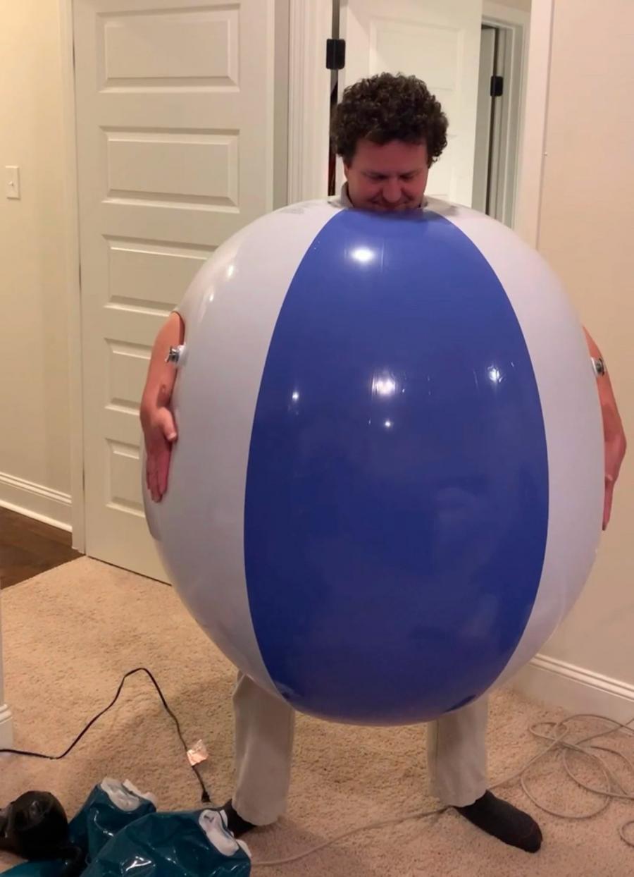 Full Body Inflatable Beach Ball Swimsuit