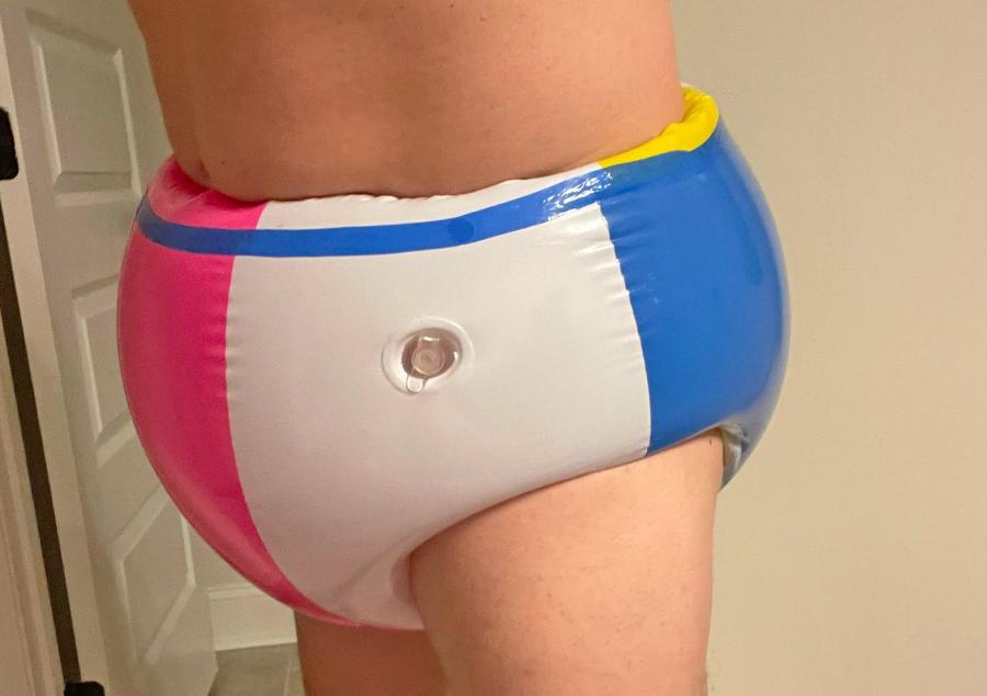 Inflatable Beach Ball Swimsuit