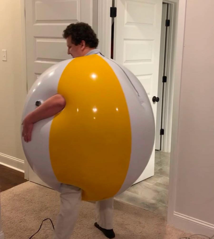 Full body Inflatable Beach Ball Swimsuit
