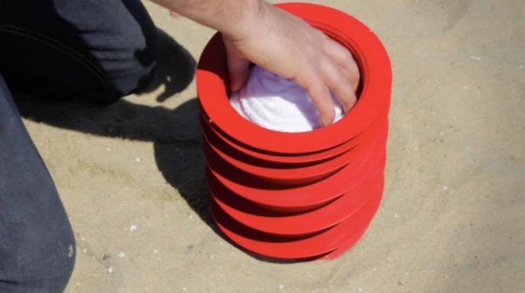 Beach Vault Conceals Your Valuables At The Beach