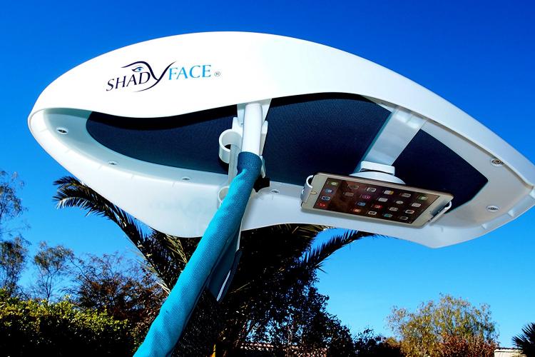 Beachgoer's Reading Room - ShadyFace Sunshade - Shaded reading area for the beach