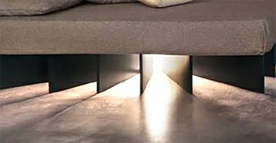 Glowing Beam Bed By Lago - Alien Abduction Bed With Light