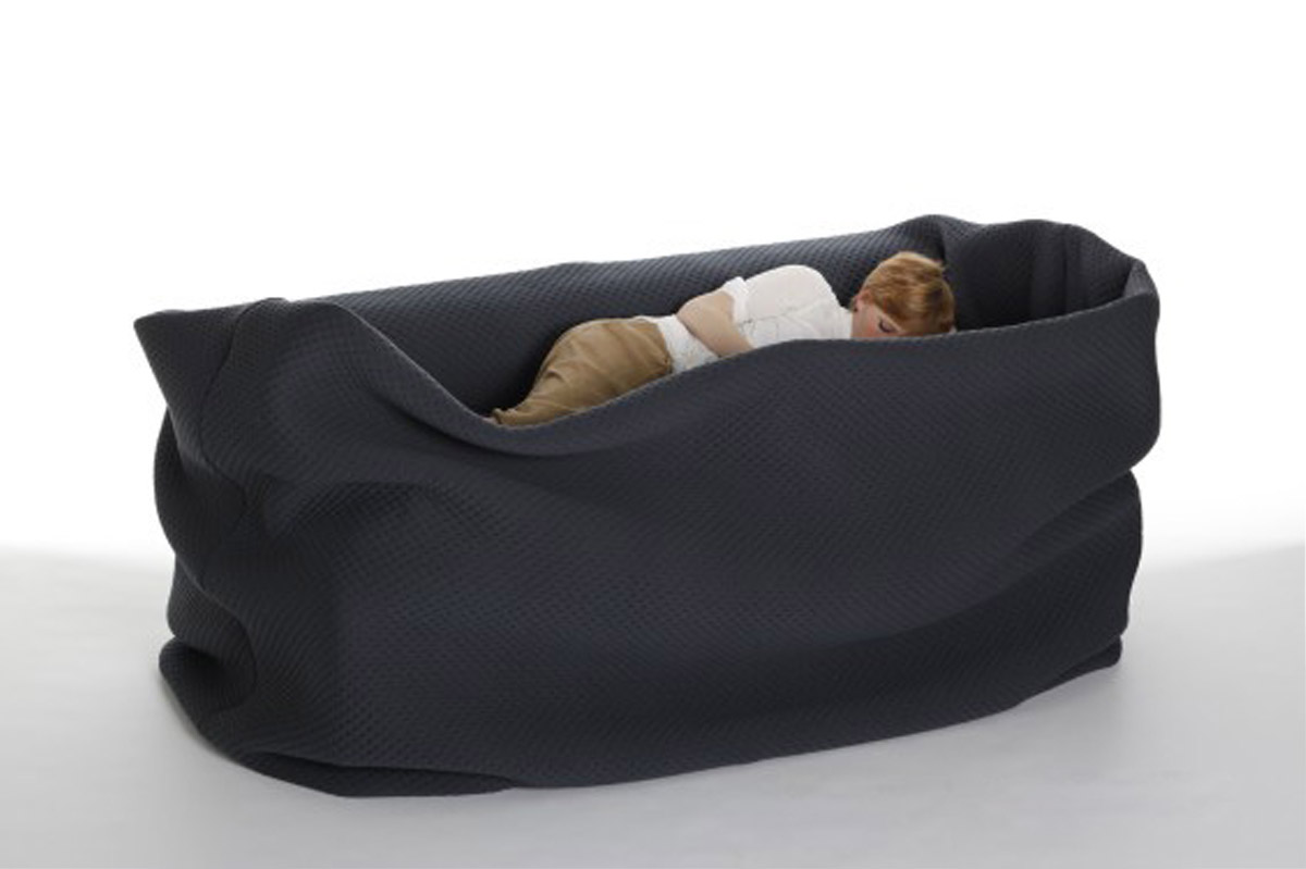 Bean Bag Bed With Built-in Blanket and Pillow