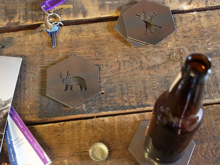 Bear With Antlers = Beer - Bottle Opener