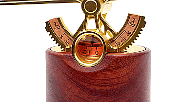 Bear or Bull Market Kinetic Moving Sculpture Shows Market Status In Real-time - Best desk ornament stock market gadget