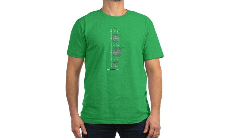 Beard Measurement Chart - T-shirt