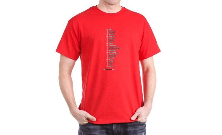 Beard Measurement Chart - T-shirt