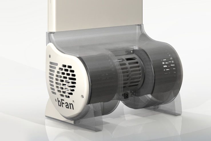 BedFan BFan Under Bed Sheet Cooling System - Best Menopause and night sweats bed fan