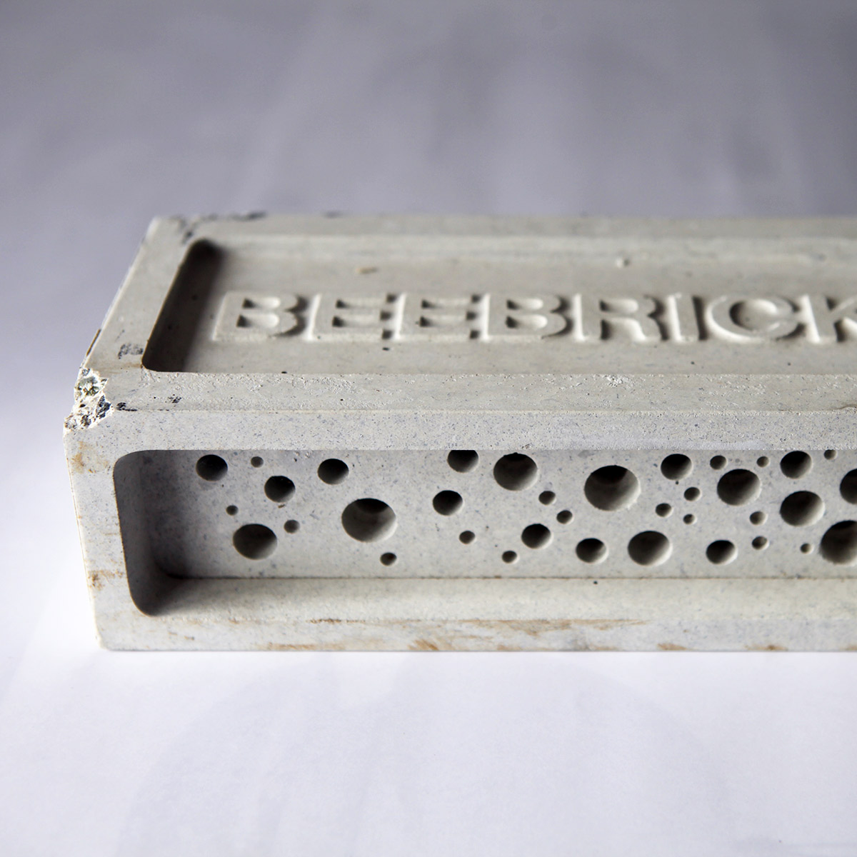 Bee bricks home for bees to live safely