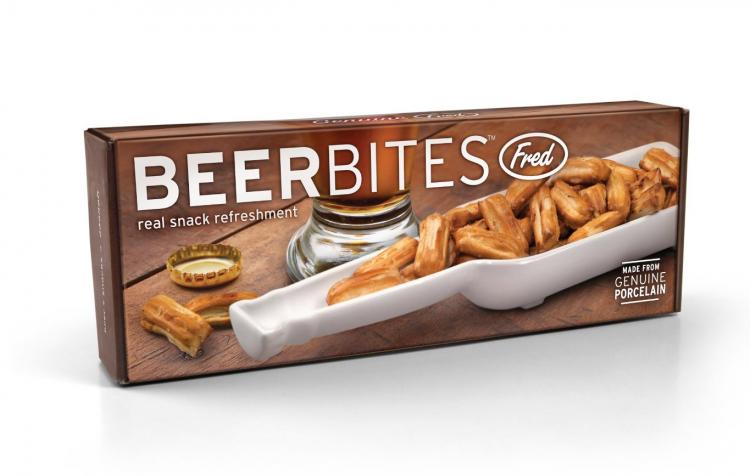 Beer Bottle Shaped Snack Bowl