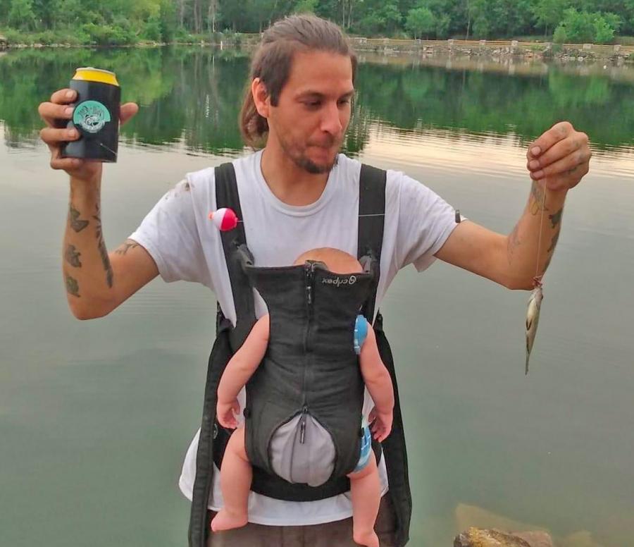 Chill N Reel Beer Koozie Fishing Reel